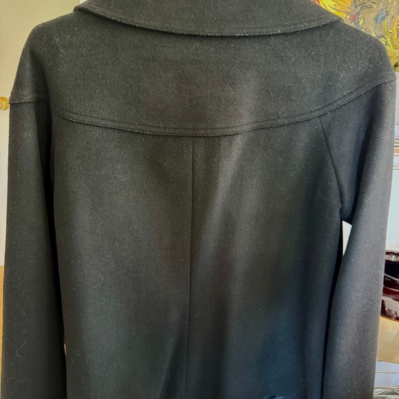 Alfani Black Wool Blend coat​ - Picture 2 of 4